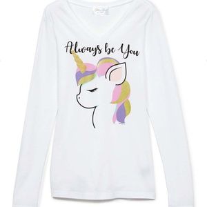 Long Sleeve T shirt Unicorn
